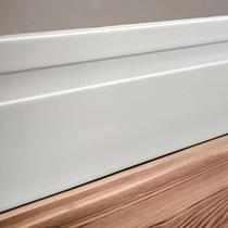 Kit Rodapé de Poliestireno Frisado 5 Barras de 10cm x 240cm Rende 12 Metros Polipro Kit Rodapé de Poliestireno Frisado 5 Barras de 10cm x 240cm Rende 12 Metros Polipro