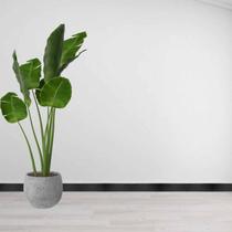 Kit Rodapé de Poliestireno Liso 5 Barras de 07cm x 240cm Rende 12 Metros Polipro