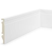 Kit Rodapés de Poliestireno 10 Barras Frisadas de 10cmx2,40m Rende 24 Metros Nfr