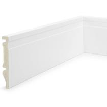 Kit Rodapés de Poliestireno 15 Barras Frisadas de 10cmx2,40m Rende 36 Metros Nfr