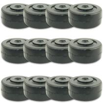 Kit Rodas 3 Pol. R 312 Borracha para Rodízio 80kg (12 un)