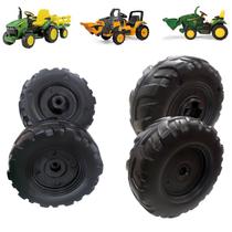 Kit Rodas Traseiras e Dianteiras Trator John Deere Burigotto Cor:Preto Kit Rodas Traseiras e Dianteiras Trator John Deere Burigotto Cor:Preto