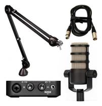 Kit Rode Interface Al1, Podmic E Suporte Psa1 Xlr 3M