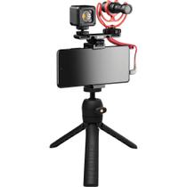 Kit Rode Vlogger Universal Edition Microfone Shotgun SmartPhone Conector 3.5mm