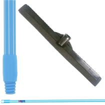 Kit RODO Borracha Dupla EVA 40cm + Cabo de Vassoura Rodo 120cm SANTA MARIA AÇO Metálico Plastificado Alça Para Pendurar Kit RODO Borracha Dupla EVA 40cm + Cabo de Vassoura Rodo 120cm SANTA MARIA AÇO Metálico Plastificado Alça Para Pendurar