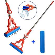 Kit Rodo Mop PVA Dobrável: Esfregão Limpa e Seca Pisos com Refil Grátis! Kit Rodo Mop PVA Dobrável: Esfregão Limpa e Seca Pisos com Refil Grátis!