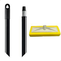 Kit Rodo Multiuso com Cabo Extensor Metal 3 metros e Espuma Super Absorvente