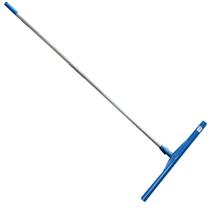 Kit Rodo Profissional De Borracha Dupla 55 Cm Com Cabo Alumínio 1,40 Mts