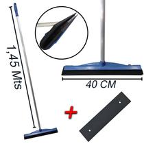 Kit Rodo Puxa e Seca Borracha Dupla Com Cabo Profissional E Refil Kit Rodo Puxa e Seca Borracha Dupla Com Cabo Profissional E Refil