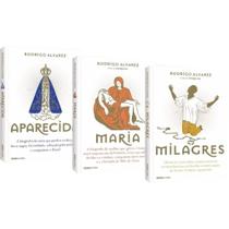 Kit Rodrigo Alvarez - Aparecida + Maria + Milagres 3 Livros Catolicismo Igreja Católica Cristianismo Kit Rodrigo Alvarez - Aparecida + Maria + Milagres 3 Livros Catolicismo Igreja Católica Cristianismo