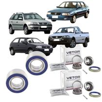 Kit Rolamento 2 Dianteiro 2 Traseiro Gol Saveiro S/ ABS