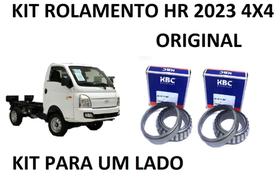 kit rolamento cubo de roda dianteiro Hyundai HR 4WD: HR 2.5 CRD 2023 composto por 2 peças