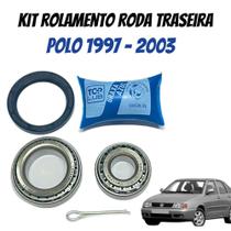 Kit Rolamento De Roda Traseira Polo 1997 - 2003 Kit Rolamento De Roda Traseira Polo 1997 - 2003