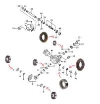 Kit Rolamento Diferencial Dianteiro Ranger 4x4 2001/2011