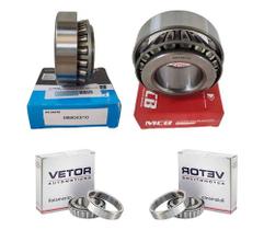 Kit Rolamento Diferencial Traseiro Pajero Tr4 Dianteiro L200