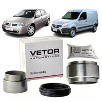 Kit Rolamento Eixo Traseiro Ranault Megane Kangoo R19 Scenic