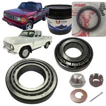 Kit Rolamento FAG Roda Dianteira GM Chevrolet D10 D20 1979 até 1990 A10 C10 A20 C20 com retentor + kit calota + graxa