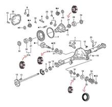 Kit Rolamento Retentor Diferencial Visteon Traseiro Ranger 1994/2001