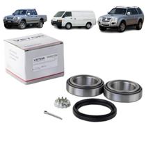 Kit rolamento roda dianteira mitsubishi l200 l300 pajero 4x4