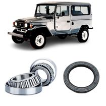 Kit Rolamento Roda Dianteira Toyota Bandeirante 1983 até 2001 Kit Rolamento Roda Dianteira Toyota Bandeirante 1983 até 2001