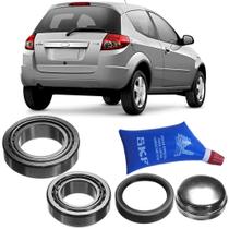 Kit Rolamento Roda Ford Ka 97 a 2013 Traseiro Sem Abs Skf