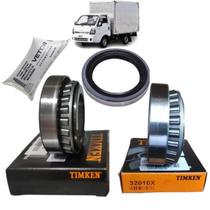 Kit rolamento roda traseira kia bongo 2500 rodagen simples