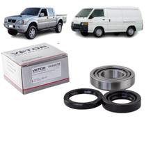 Kit rolamento roda traseira mitsubishi l200 2.4 1991-12 l300