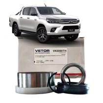 Kit Rolamento Roda Traseira Para Hilux 2.8 2016 Ate 2026