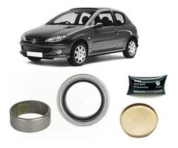 Kit Rolamento Roda Traseira Peugeot 206 S/Barra Estab