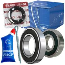 Kit Rolamento Roda Traseiro Corsa Prisma Classic Celta Skf