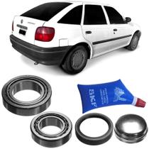 Kit Rolamento Roda Volkswagen Pointer 94 a 96 Traseiro Sem Abs Skf