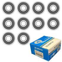 Kit Rolamentos Com 10 Unidades Medida 6301 Roda Dianteira Titan 125 150 Kit Rolamentos Com 10 Unidades Medida 6301 Roda Dianteira Titan 125 150