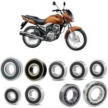 Kit Rolamentos Honda CG150 Motor Virabrequim Balanceiro