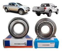 Kit Rolamentos Pinhao Diferencial Traseiro L200 Com Bloqueio