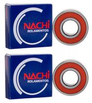Kit Rolamentos Roda Dianteira Lander 250 Xre 300 Sahara Tornado 250 Xre 300 Ninja 300 Nachi