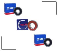 Kit Rolamentos Roda Honda Pcx 150 Todos Anos 6201 6203 - NACHI / SKF