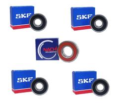 Kit Rolamentos Roda Honda Pop 100 2006 a 2015 Kit Rolamentos Roda Honda Pop 100 2006 a 2015