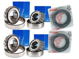 Kit Rolamentos SKF Roda Dianteira Kombi Desde 1982 Com Retentor SABÓ para 2 Rodas Dianteiras