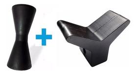 Kit Rolete Reboque Carreta Barco Jetski 80 X 190 + Apoio Y