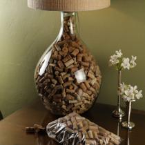 Kit Rolhas de Cortiça de Vinhos Variados para Decoração e Artesanato - 50 Un Kit Rolhas de Cortiça de Vinhos Variados para Decoração e Artesanato - 50 Un