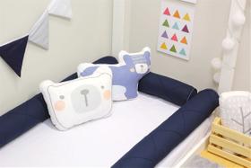 Kit Rolinhos Montessoriano Mini Cama 4 Pçs Nervura
