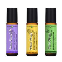 Kit Roll-On Essencial das Sensações Foco, Sorriso e Sono Kit Roll-On Essencial das Sensações Foco, Sorriso e Sono
