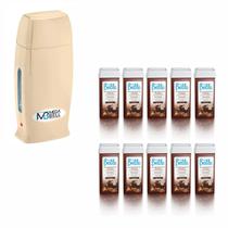 Kit Rollon BEGE + 10 refil NEGRA - Mega Bell Kit Rollon BEGE + 10 refil NEGRA - Mega Bell