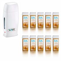 Kit Rollon BRANCO + 10 refil CAMOMILA C/ CALÊNDULA - Mega Bell Kit Rollon BRANCO + 10 refil CAMOMILA C/ CALÊNDULA - Mega Bell