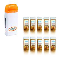 Kit Rollon Laranja + 10 Refil Propólis E Mel - Mega Bell