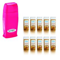 Kit Rollon PINK + 10 refil PROPÓLIS E MEL - Mega Bell Kit Rollon PINK + 10 refil PROPÓLIS E MEL - Mega Bell