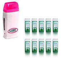 Kit Rollon ROSA + 10 refil ALGAS C/ MENTA - Mega Bell