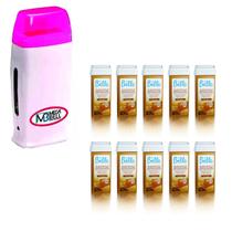 Kit Rollon ROSA + 10 refil PROPÓLIS E MEL - Mega Bell Kit Rollon ROSA + 10 refil PROPÓLIS E MEL - Mega Bell