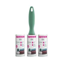 Kit Rolo Adesivo Para Retirar Pelos C/ 2 Refils Sanremo