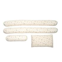 Kit Rolo De Berço 4 Peças Estrela - Fom Kit Rolo De Berço 4 Peças Estrela - Fom